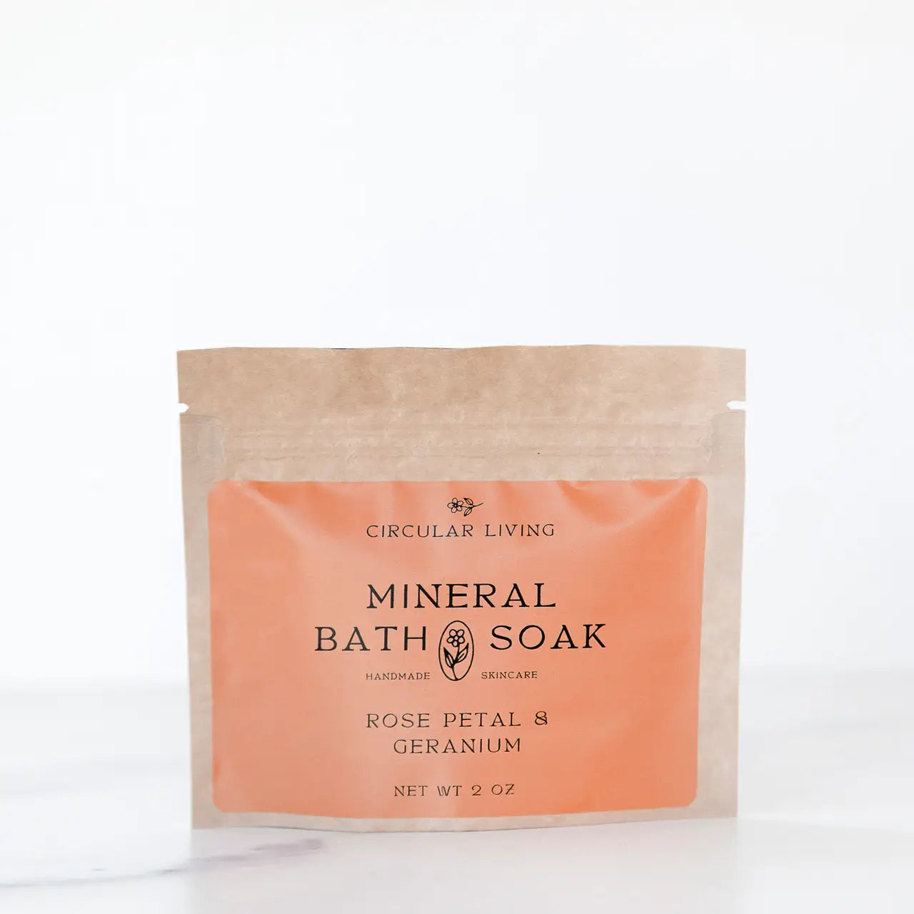 MINERAL BATH SOAK - ROSE PETAL & GERANIUM