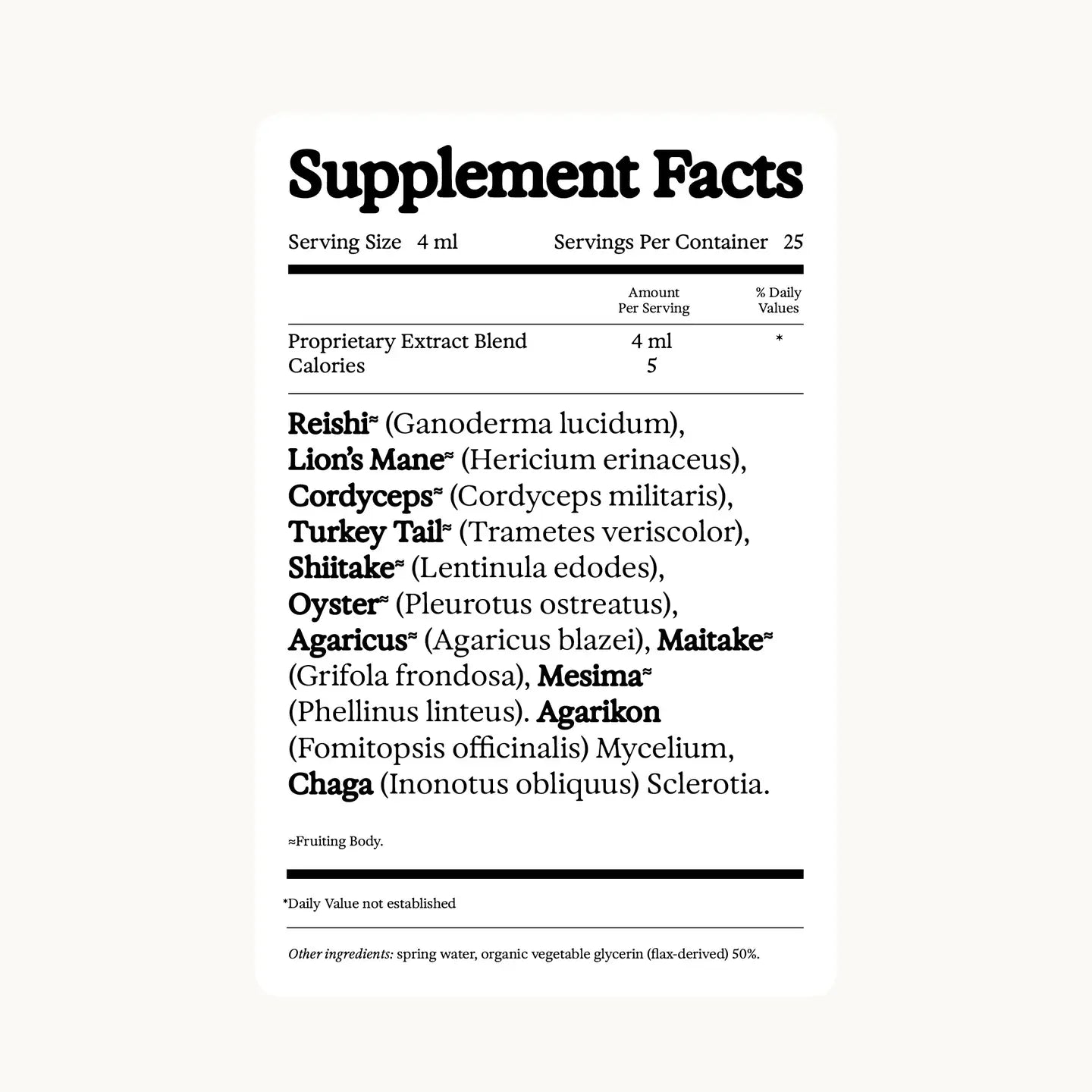 11:11 SUPER-MULTI MUSHROOM TINCTURE