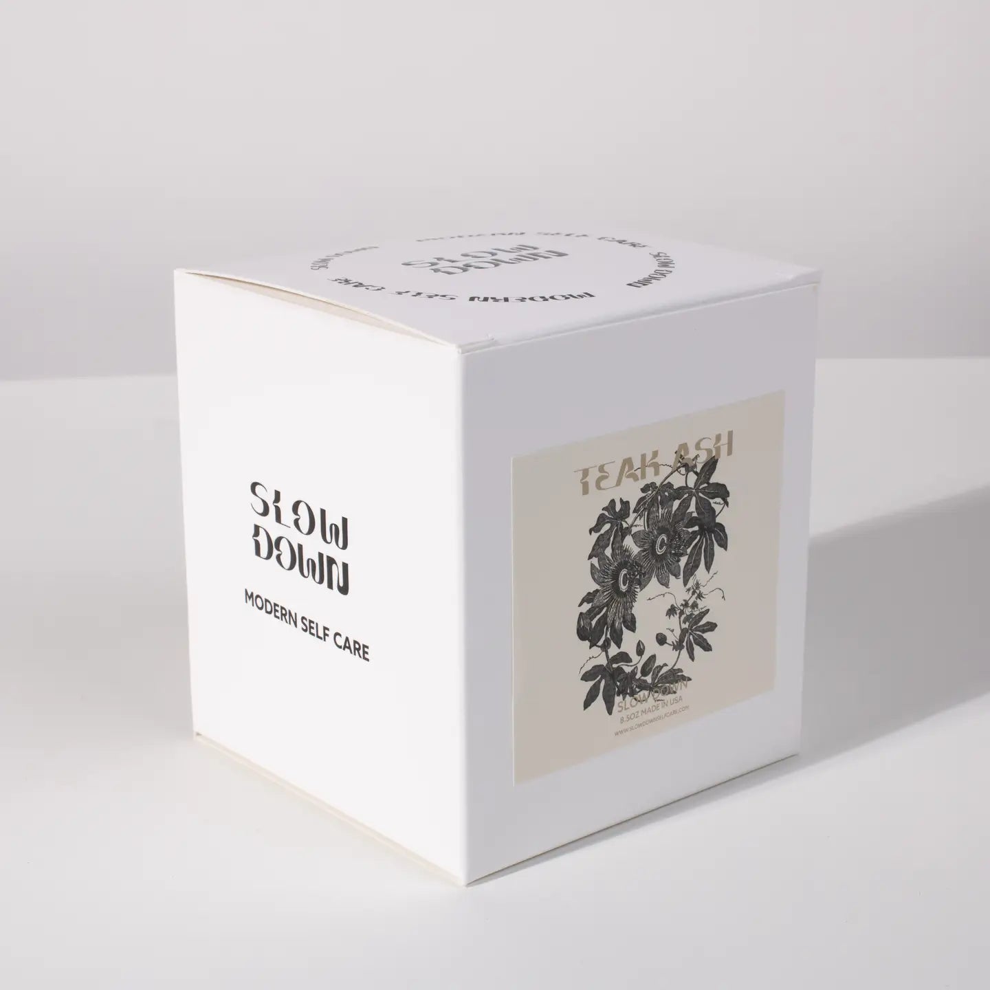 COCONUT WAX CANDLE | TEAK ASH