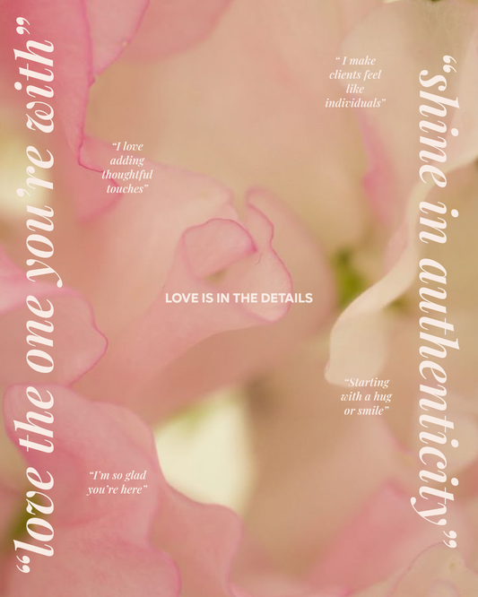 Love is in the details