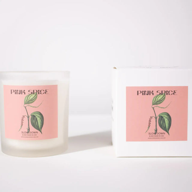 COCONUT WAX CANDLE | PINK SPICE