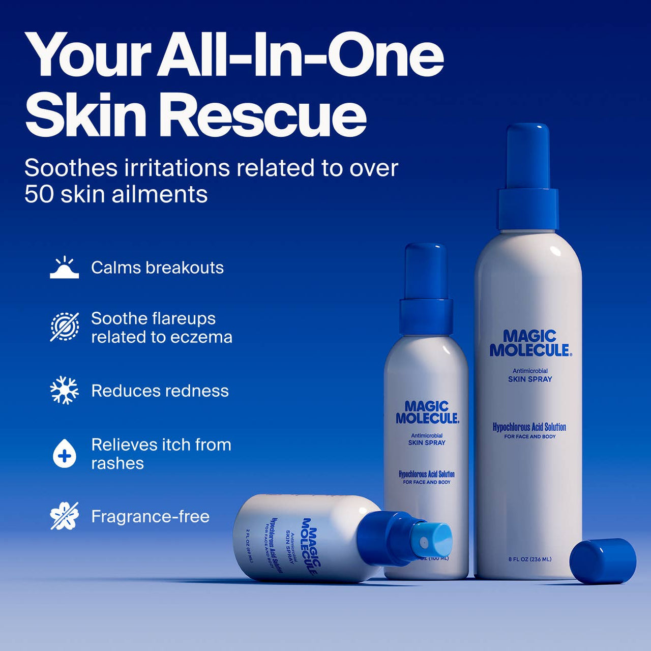 Magic Molecule Hypochlorous Acid Spray