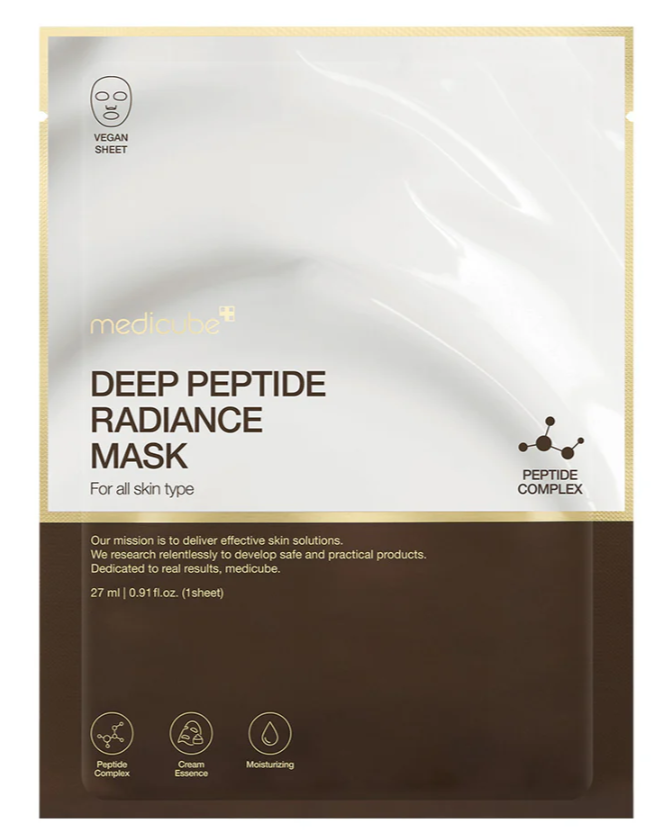 MEDICUBE Peptide Radiance Sheet Mask