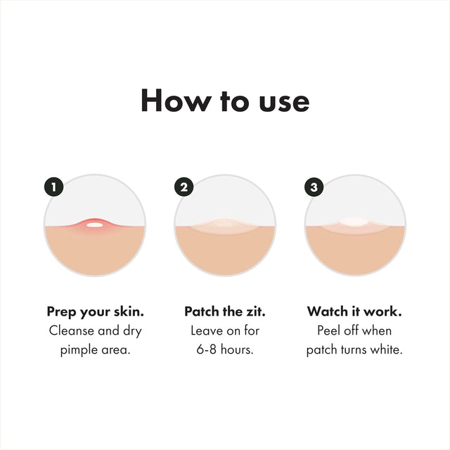 Mighty Patch Pimple Patches - Invisible
