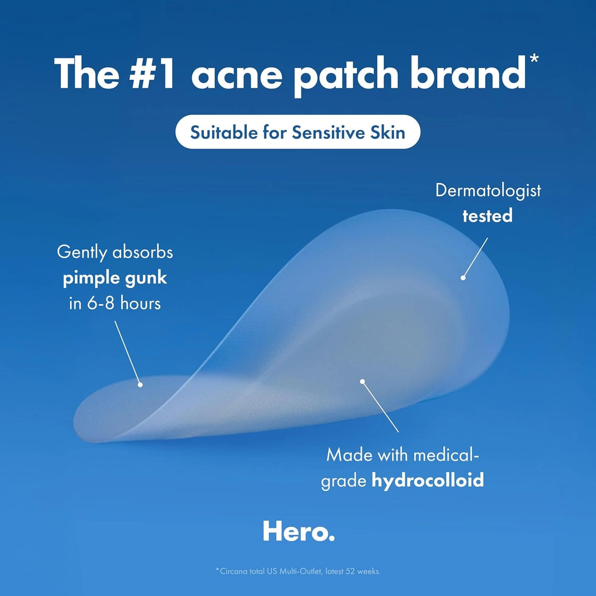 Mighty Patch Pimple Patches - Invisible