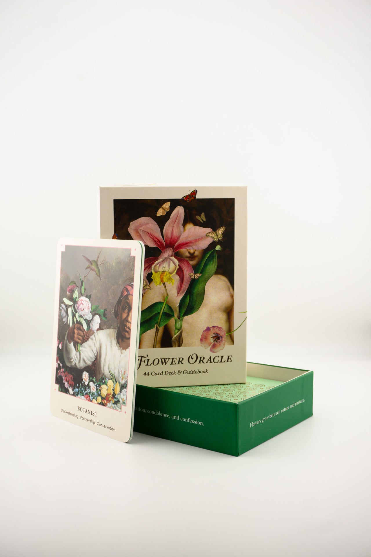 The Flower Oracle: 44 Card Deck and Guidebook