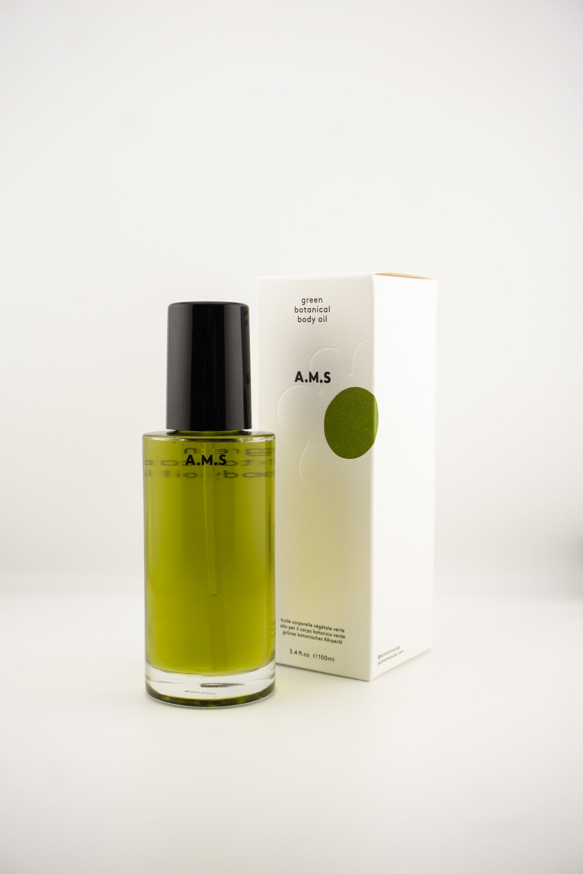 A.M.S. Green Botanical Body Oil