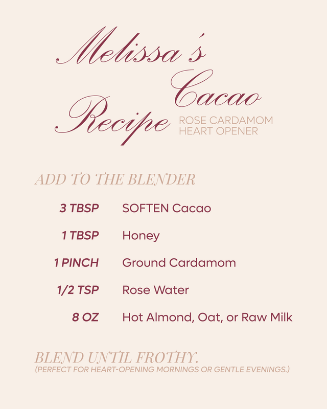SOFTEN CEREMONIAL CACAO