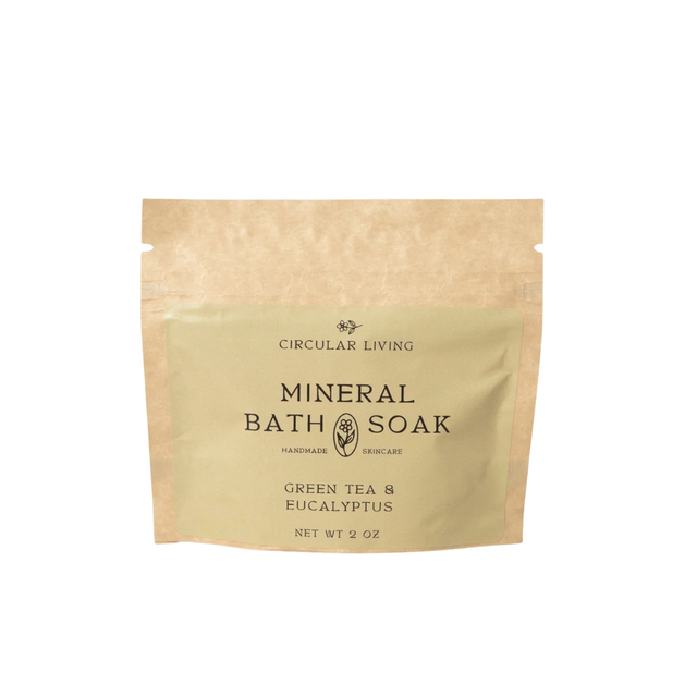 MINERAL BATH SOAK - GREEN TEA & EUCALYPTUS