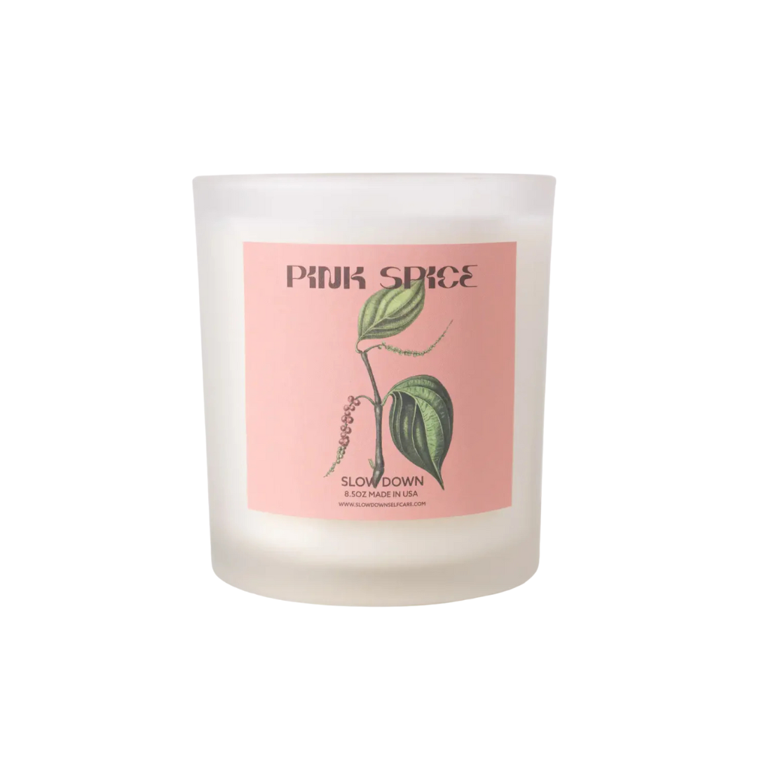 COCONUT WAX CANDLE | PINK SPICE